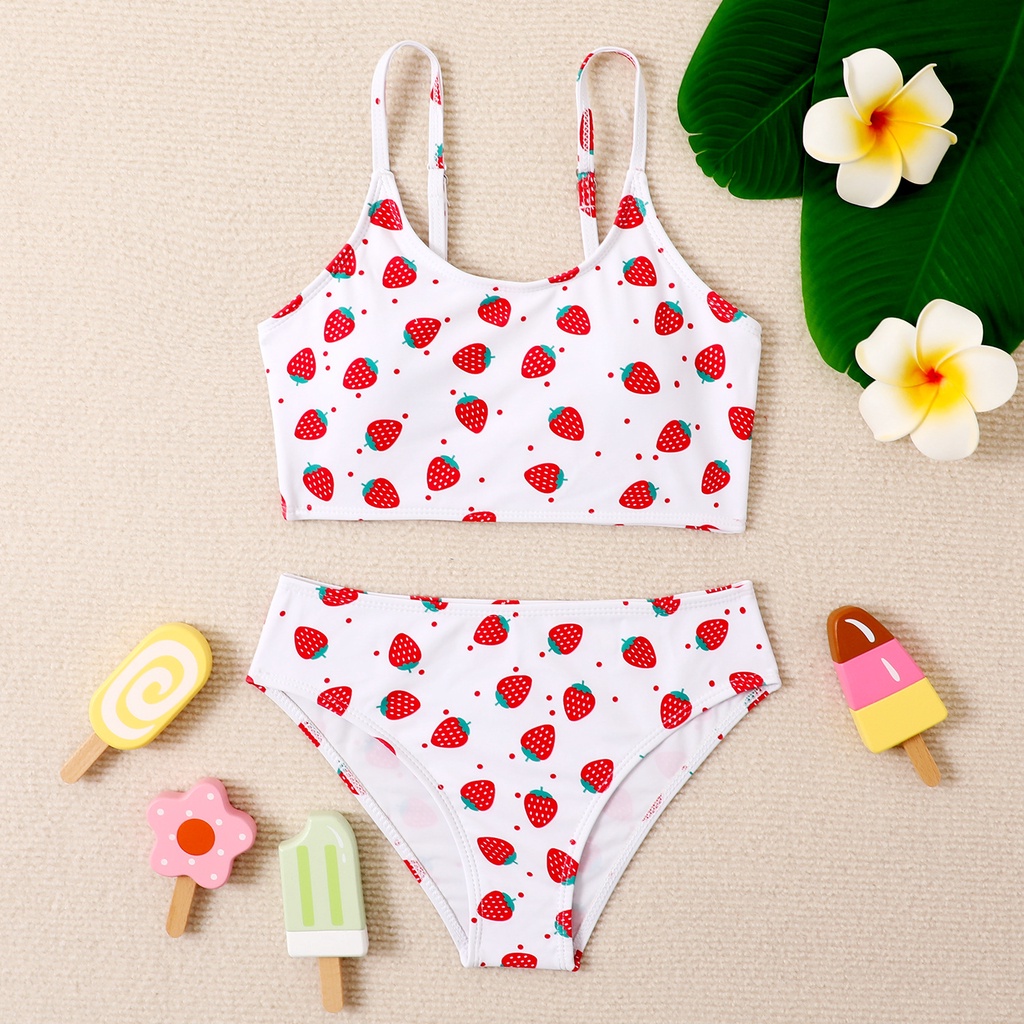 Strawberry Swimsuit Set