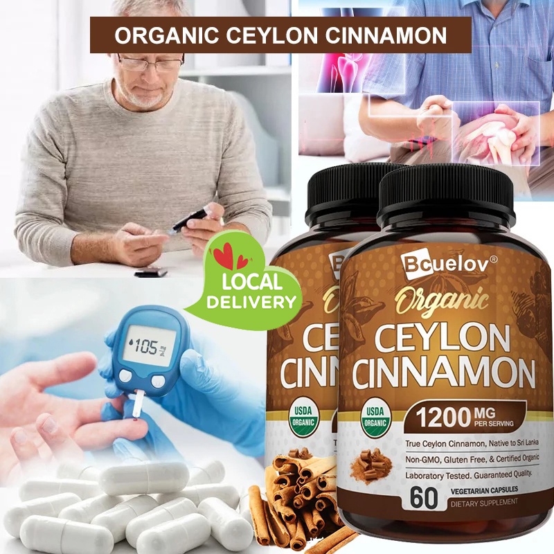 NutriFlair Authentic Ceylon Cinnamon Supplement, Inflammation