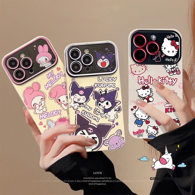 Cute Hello Kitty My Melody Kuromi Cartoon Case For Redmi 13C 12C 10 9C ...