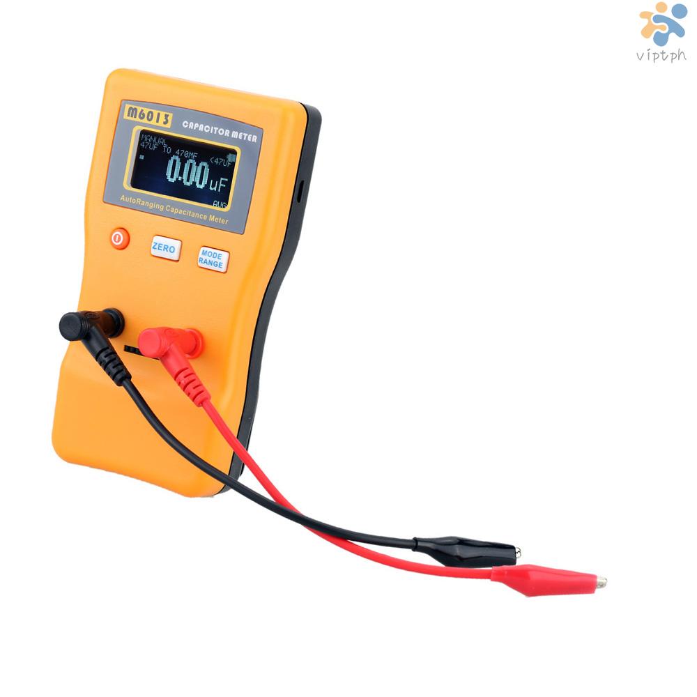 M6013 High Precision Capacitor Meter Professional Measuring Capacitance ...