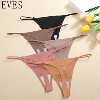 Sexy Women Soft Solid Color V-String T-back Panties Thongs G-String  Underwear - AliExpress