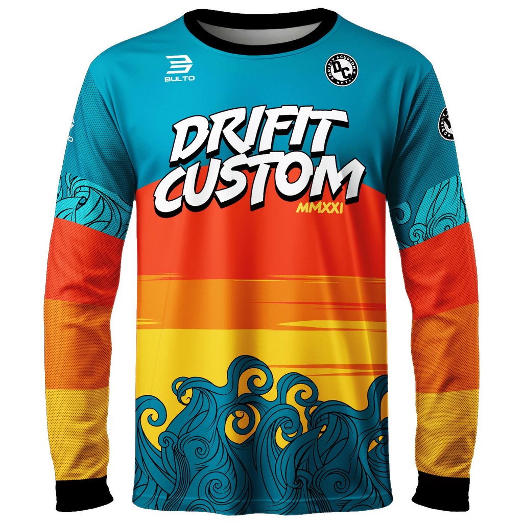 Men's Motorcycle Riding Jersey LongSleeve for Sports and Motocross ...