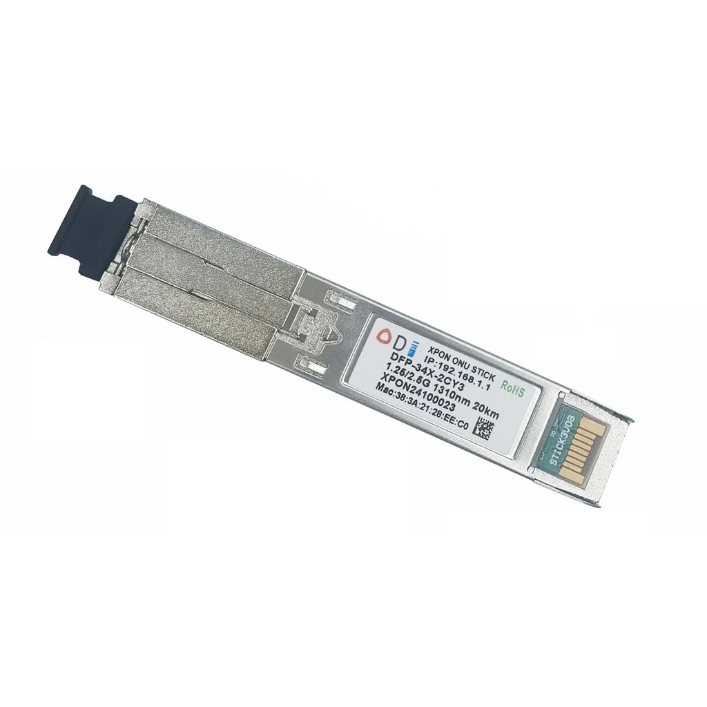 PON STICK EPON GPON XPON SFP ONU Stick Dfp-34x-2cy3 PPPoE IPoE HGU SC ...