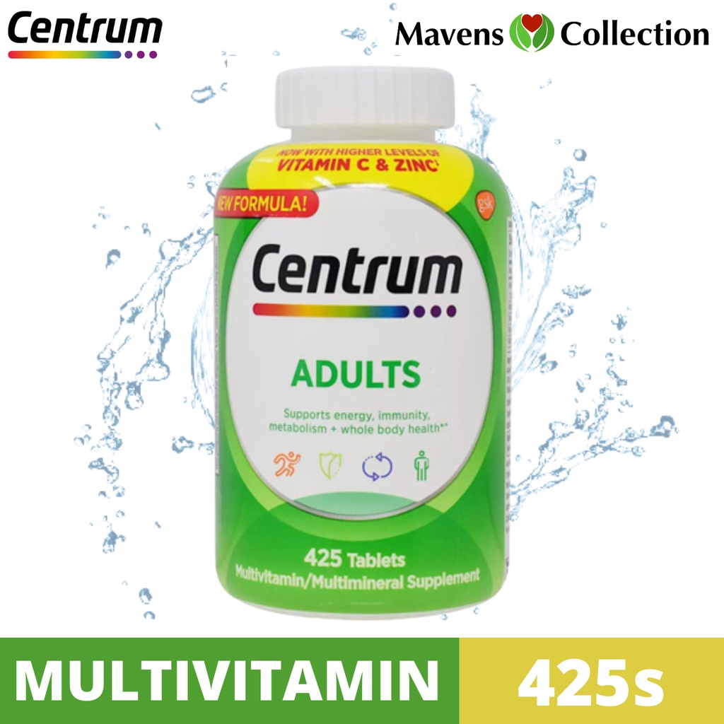 Centrum Adults Multivitamin/Multimineral Supplement 425 Tablets