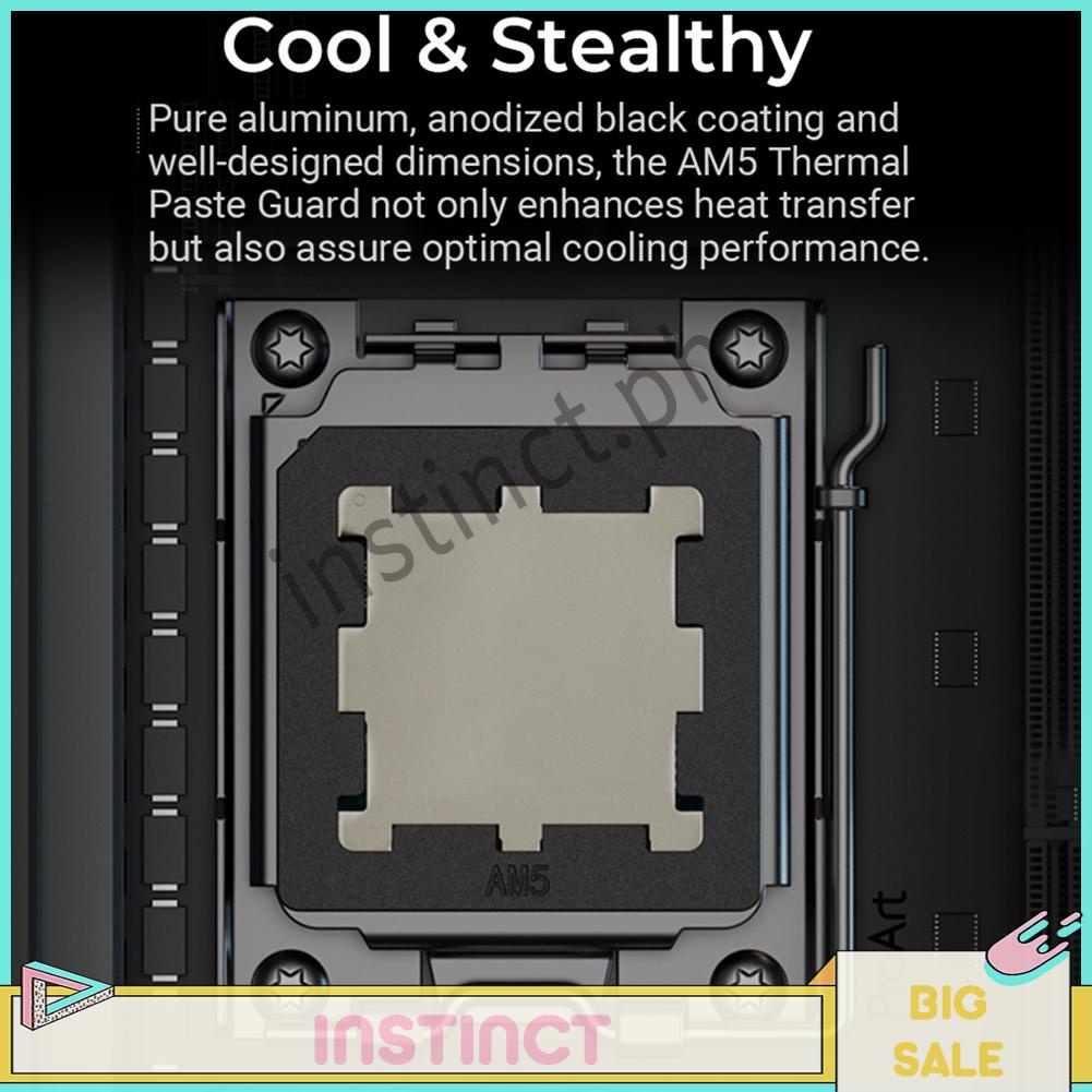 AM5 CPU Thermal Paste Guard AMD CPU Cooler Armor for 7950X 7900X 7700X 7600X[instinct.ph
