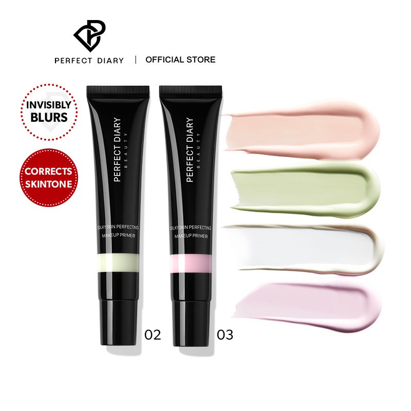 Perfect Diary Silky Skin Perfecting Makeup Primer Base Shopee Philippines