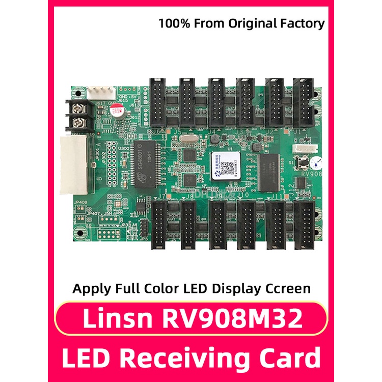 LINSN RV908M32 Fullcolor LED Receiver Card for Rental LED Screen LED ...