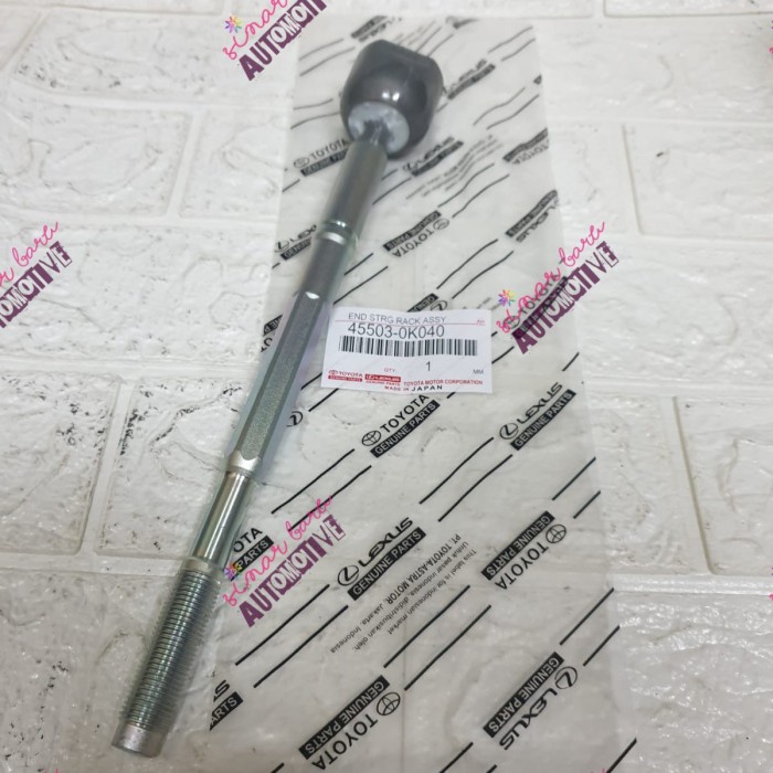 TIROT LONG TIE ROD RACK END TOYOTA INNOVA INOVA REBORN ORIGINAL JAPAN ...