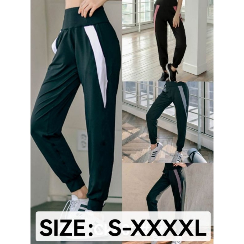 Plus Size S 4XL Jogging pants for women fitness sports Jogger trousers pants Shopee Philippines