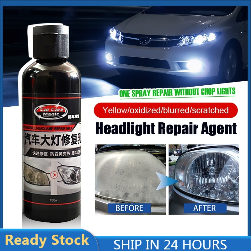 150ml Car Care Headlight Cleaner Quickly Refurbishment Headlamp