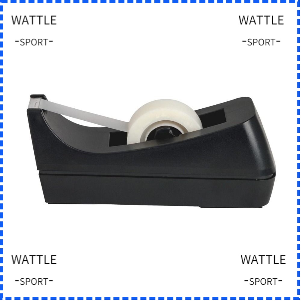WATTLE Tape Replacement Cores, Plastic Black Tape Dispenser Tape