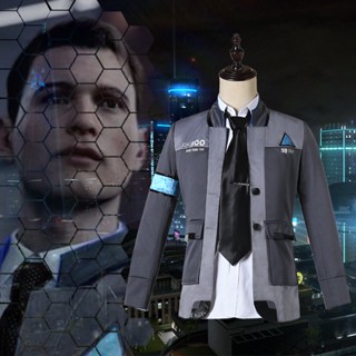 Detroit become human on sale connor jacket cosplay