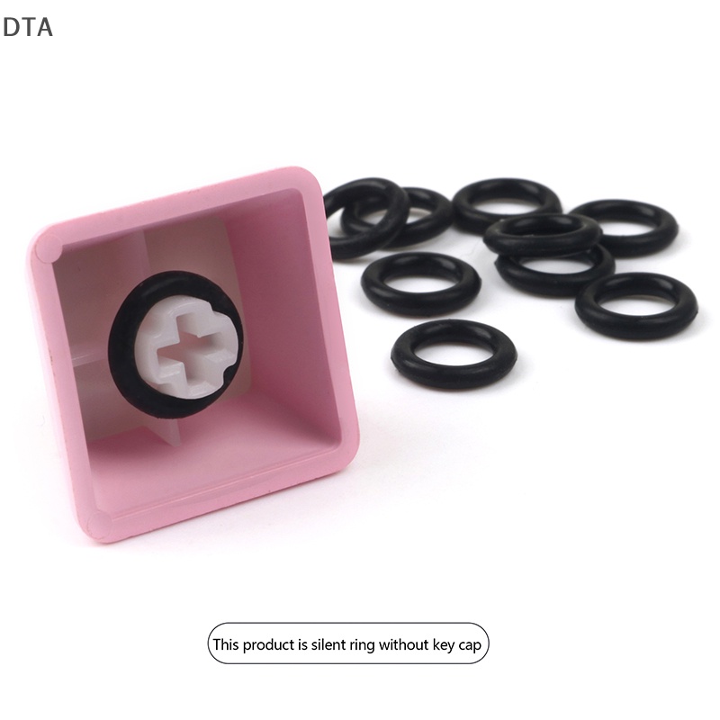 DTA 120Pcs Rubber O Ring Switch Dampeners Damper For Mechanical