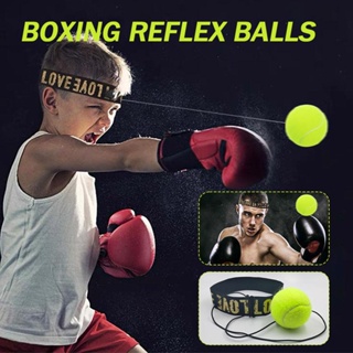 1pcs Red Boxing Reflex Ball, Youth Decompression And Magic Speed Ball,  Head-Mounted Speed Ball For Reaction And Agility Training