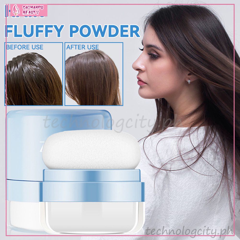 Zvev Hair Fluffy Powder Head Oil Control Dating Head-free Artifact Oil ...