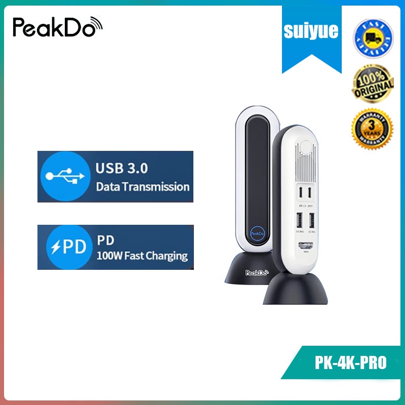 PeakDo 4K Wireless HDMI Extender, 60GHz Wireless HDMI Transmitter and