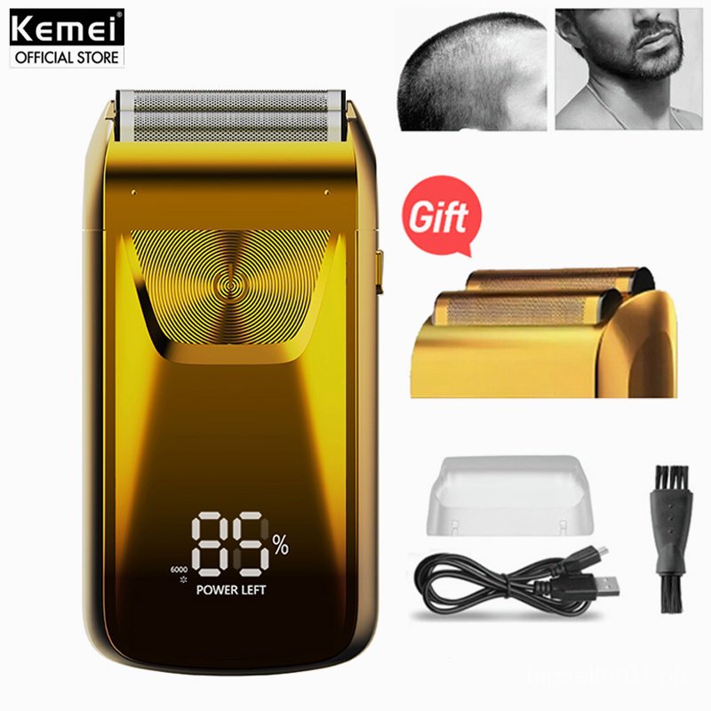 Ke Mei KM-817 Electric Shaver Led Display Men's Shaver Men's Haircut