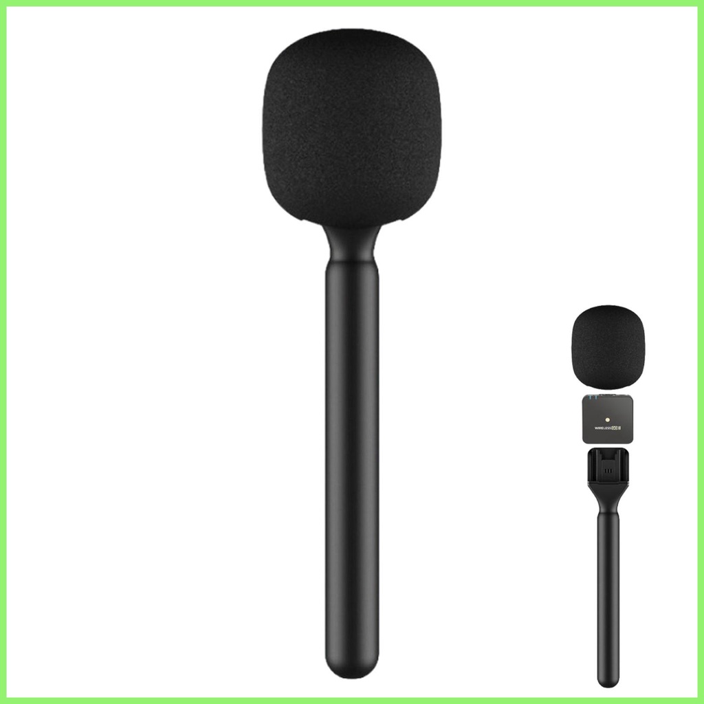 Interview Microphone Wireless Mics Adapter For Stable Sound Quality ...