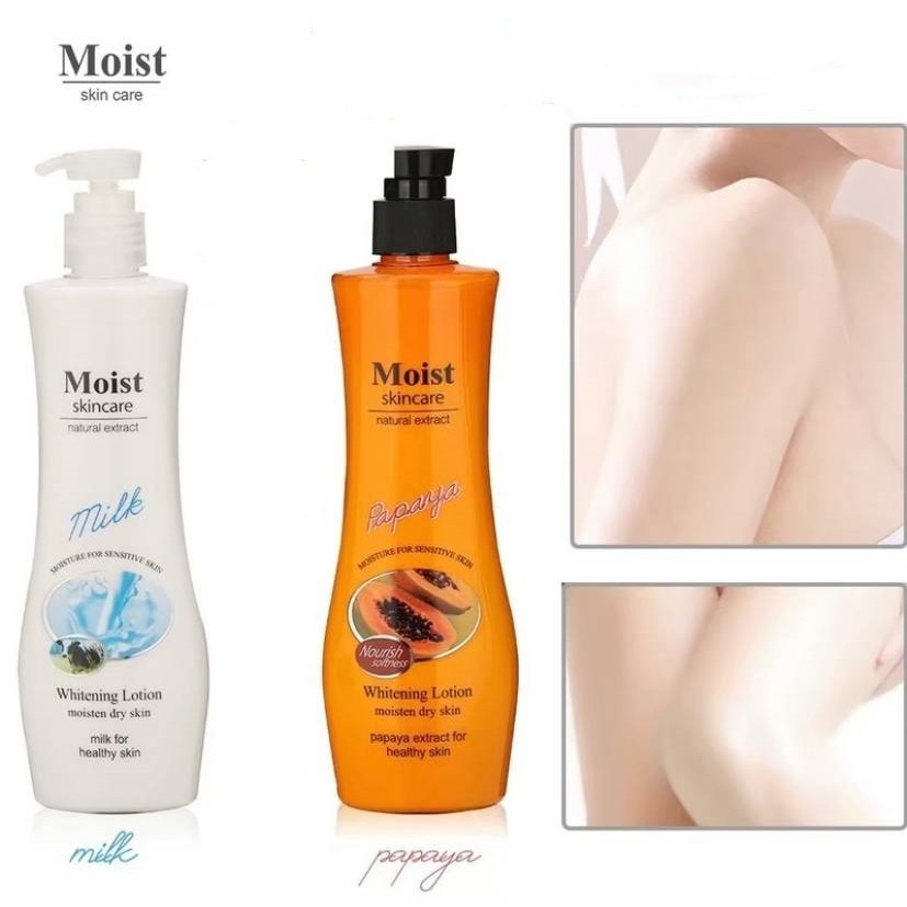 1Pc Moist Lotion Skin Care Natural Extract MILK PAPAYA Whitening