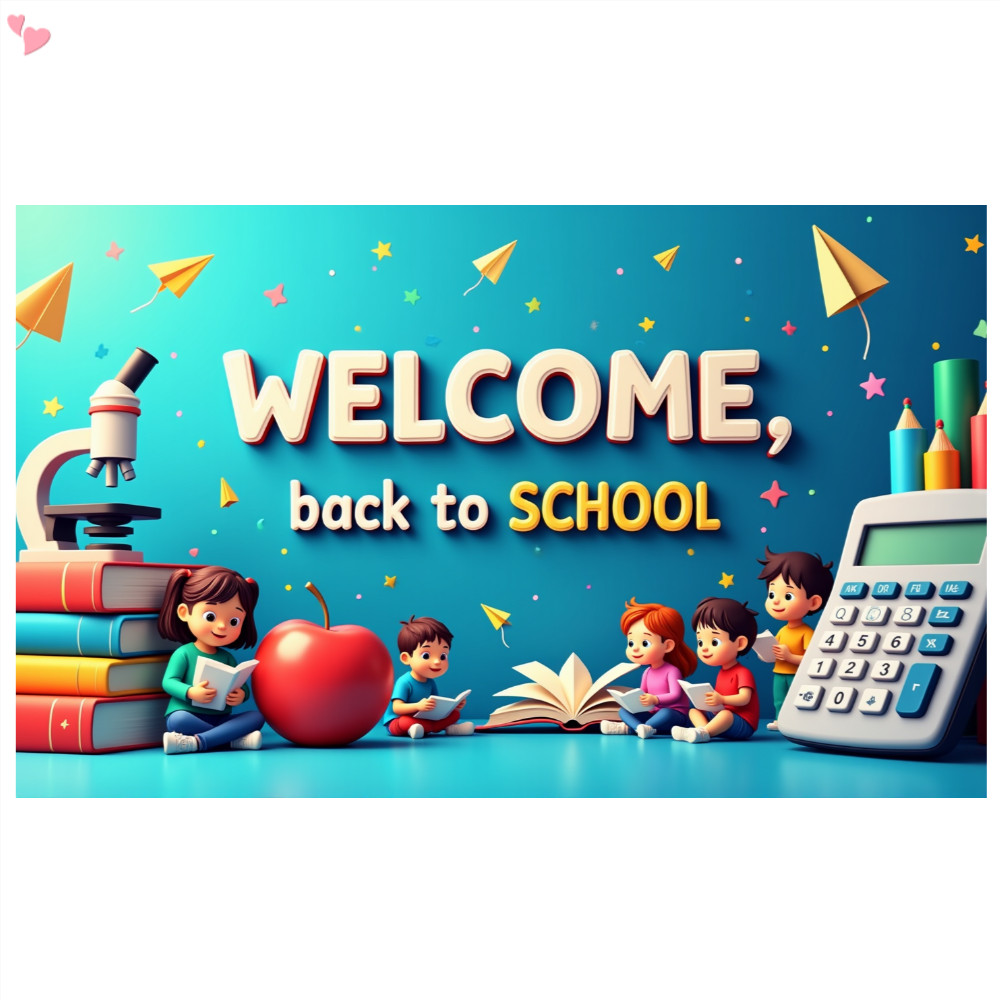 Welcome Back to School Theme Banner Classroom Door Decoration Learning ...