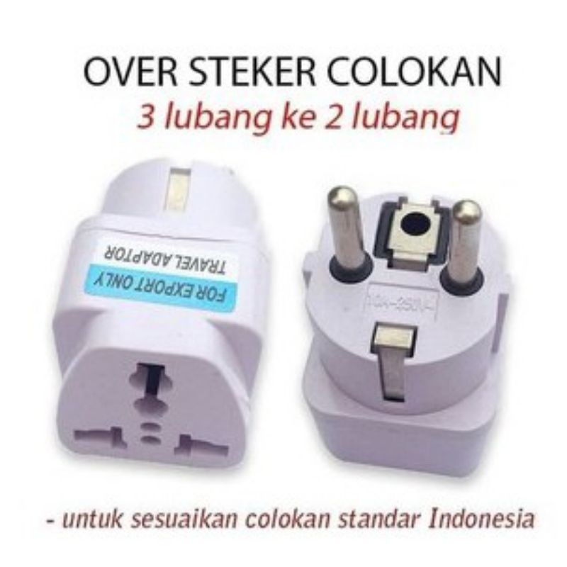 Over Plug Adapter 3 Feet Travel Adapter Charger 2nd foot Universal Plug ...
