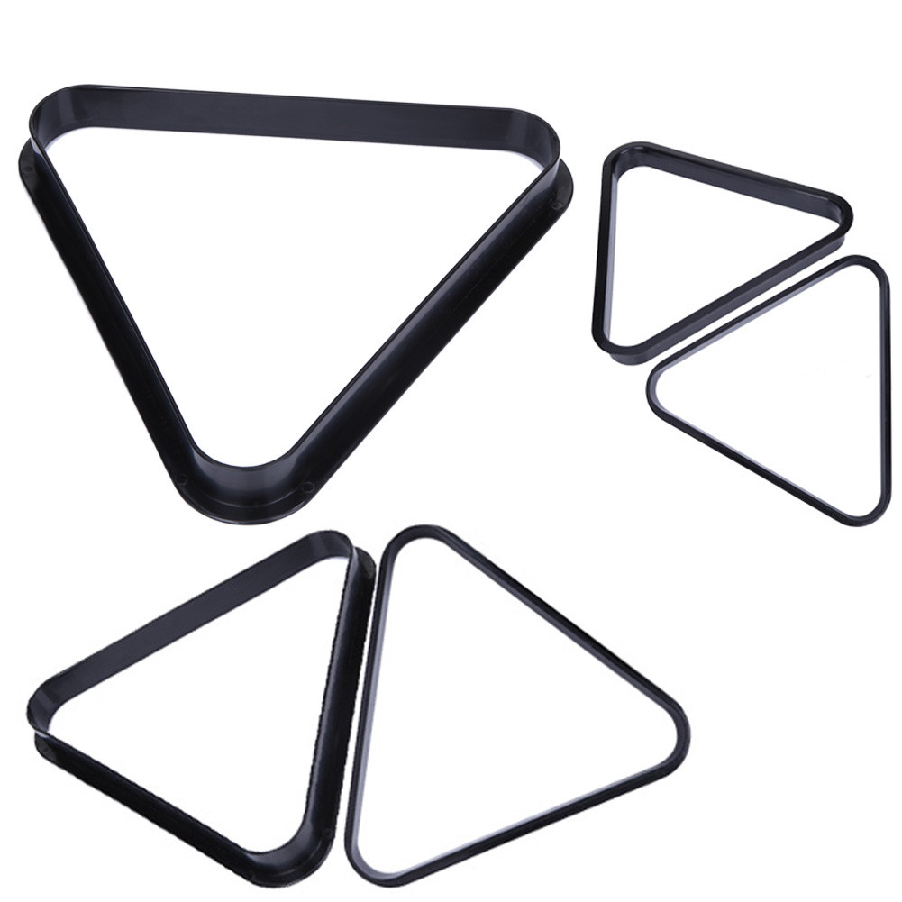 Sturdy Plastic 8 Ball Pool Billiard Table Rack Triangle Rack Standard ...