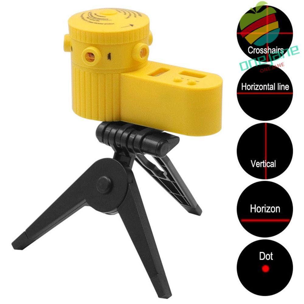 ONEJANE Laser Level, 4 In 1 Horizontal Vertical Line Laser Level With