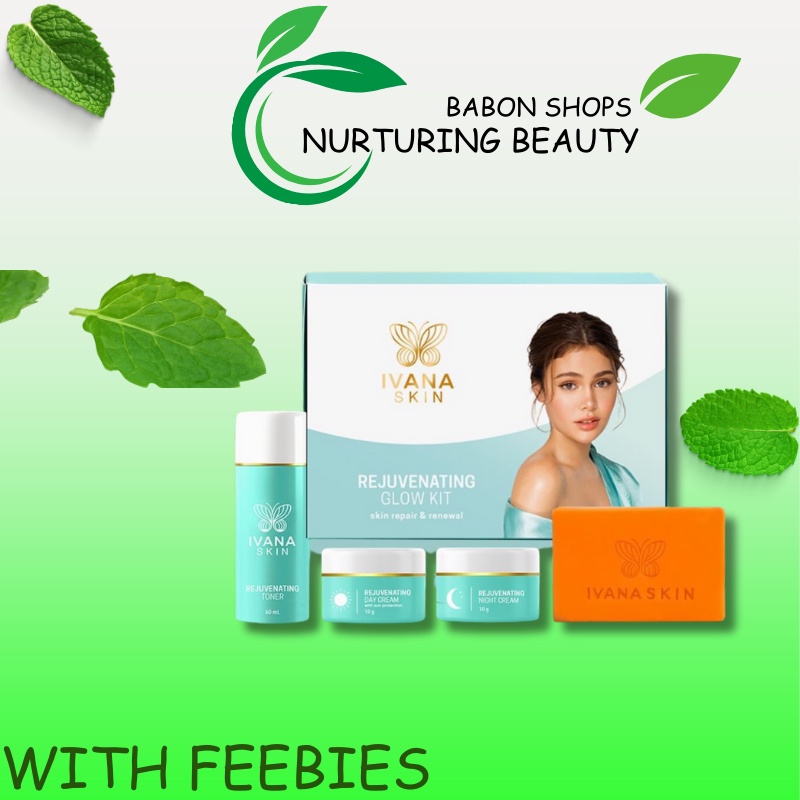 Ivana Skin Rejuvenating Glow Kit By Ivana Alawi Glow Toner Day Nught