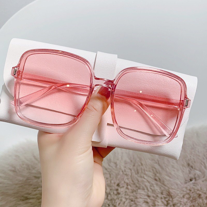 Square Sunglasses Pink Plastic Sunglasses Pink Square Sunglasses