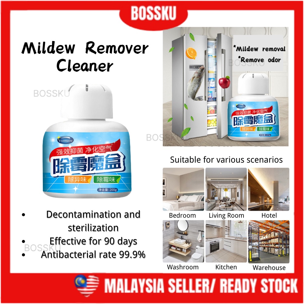 Bossku Refrigerator Cleaner Refrigerator Odor Remover Mildew Remover