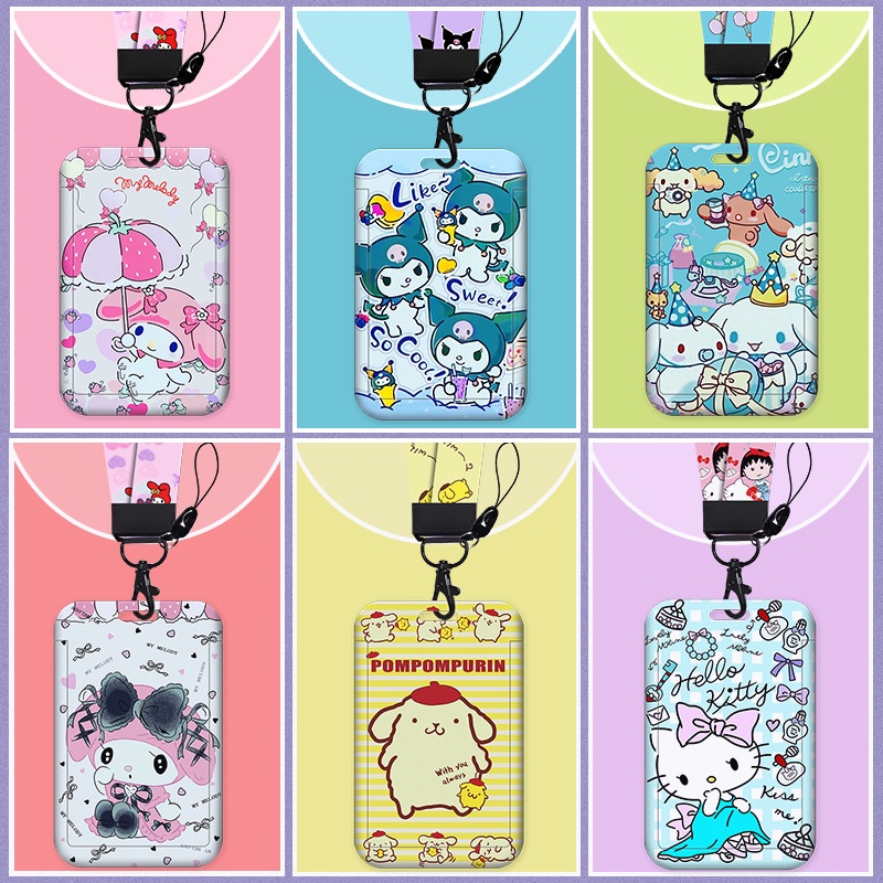 Hello KITTY, Melody, Kuromi, Pudding Dog Nameplate, Printed Cassette with Many Thermal Transfer