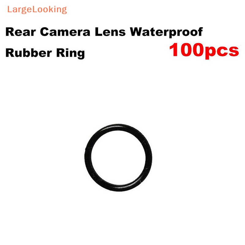 [LargeLooking] 100pcs Waterproof Back Camera Lens Circle Rubber Ring ...