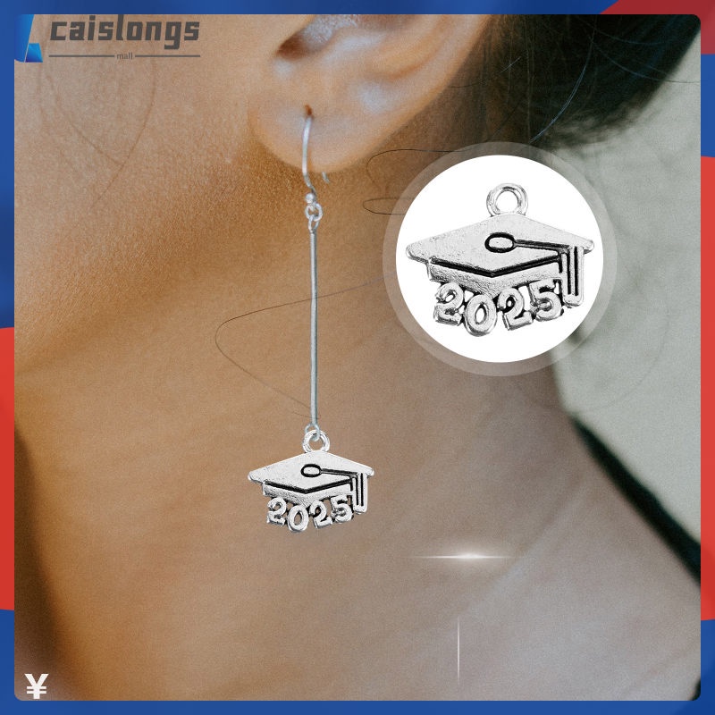 caislongs Graduation Tassel Charm 2025 Doctor