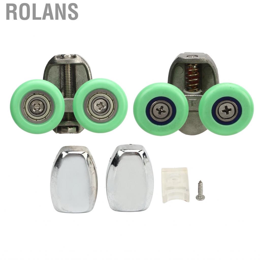 Rolans Glass Door Roller Wheel Pulley Decorative Upper Bottom Low Noise ...