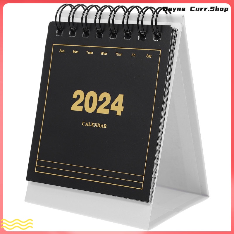 Year The Dragon Calendar Monthly 2024 Desk Tabletop Easels Painting