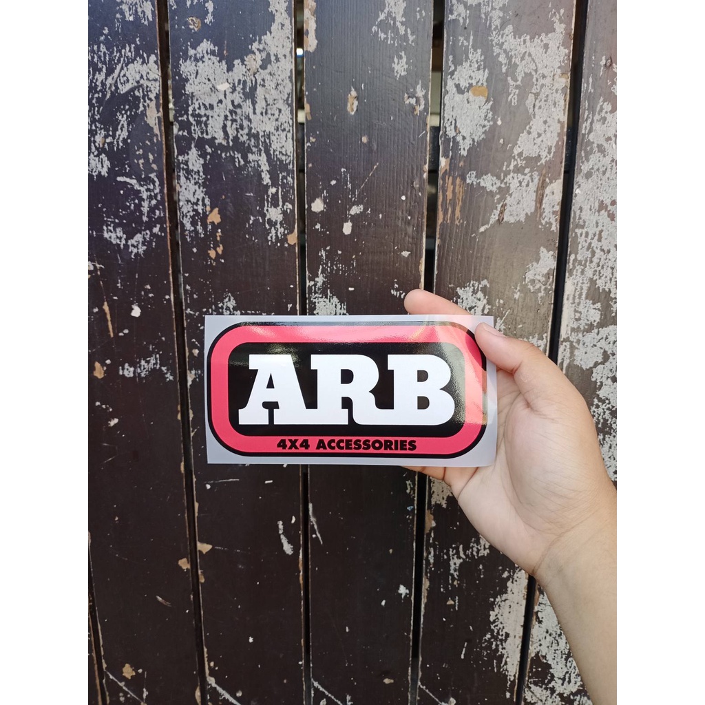 Travelsmart Reflective ARB 4X4 Accessories Sticker Decal Vinyl ...