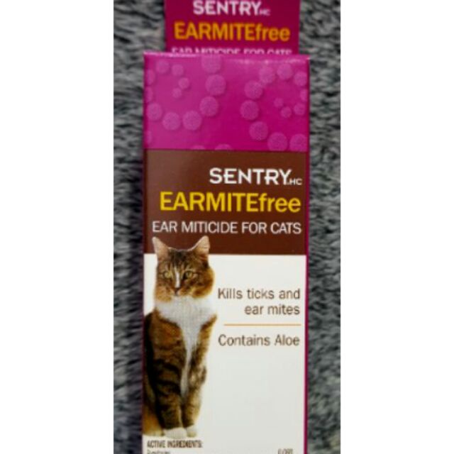 Sentry ear outlet mite treatment