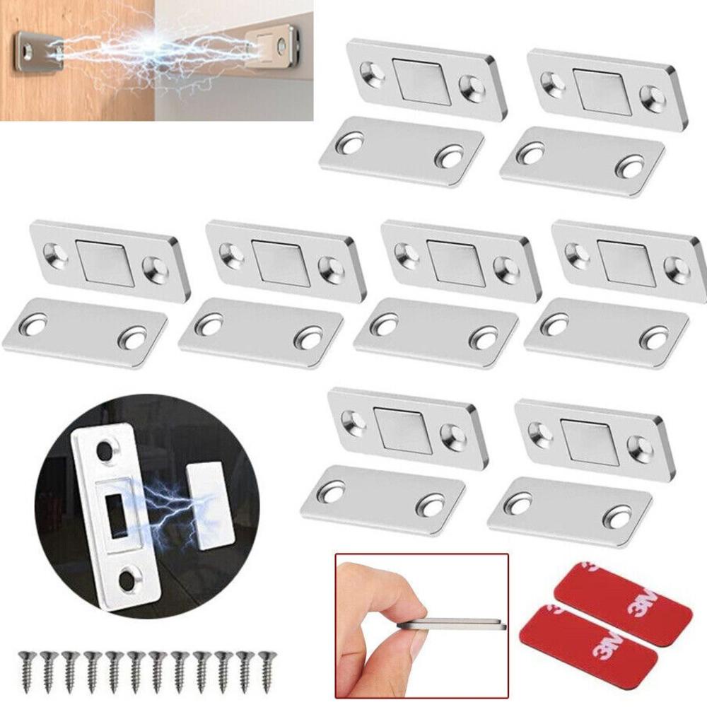 Ultra Magnetic Cabinet Magnet Door Closer Catches Strong Magnet Catch Latch Cabinet Closet Wardrobe Rack Magnet I.370826740