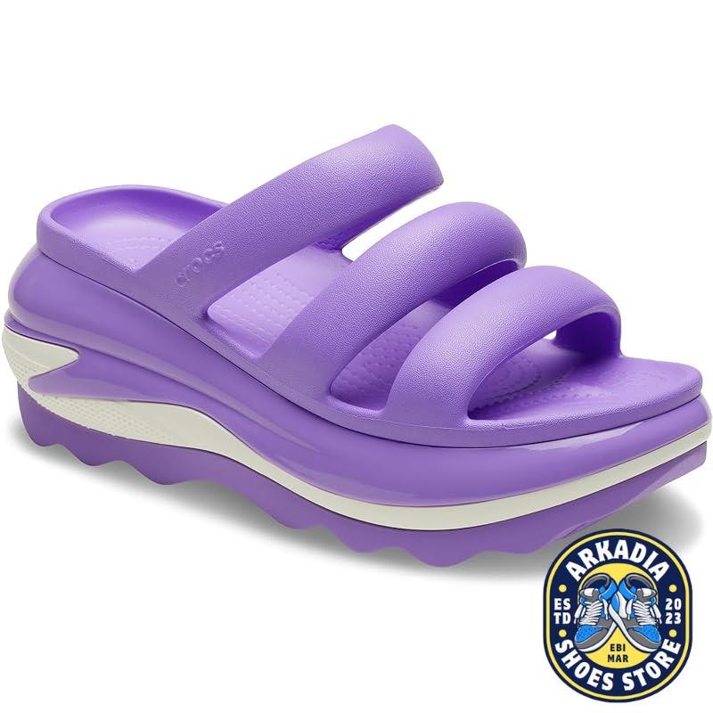 Crocs Mega Crash Triple-Strap Platform Sandal, Galaxy, 6 Women/4 Men ...