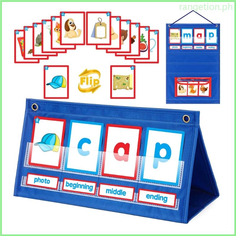 RAN CVC Word Builder Desktop Pocket Chart Set for Preschool ...