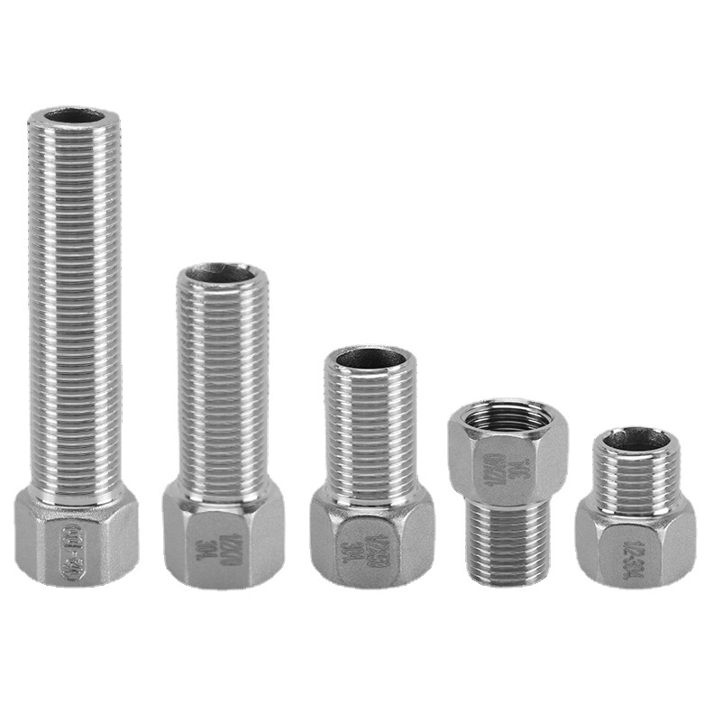 [WDY] 304 Stainless Steel Hexagon Inner Outer Wire Joint Extension ...