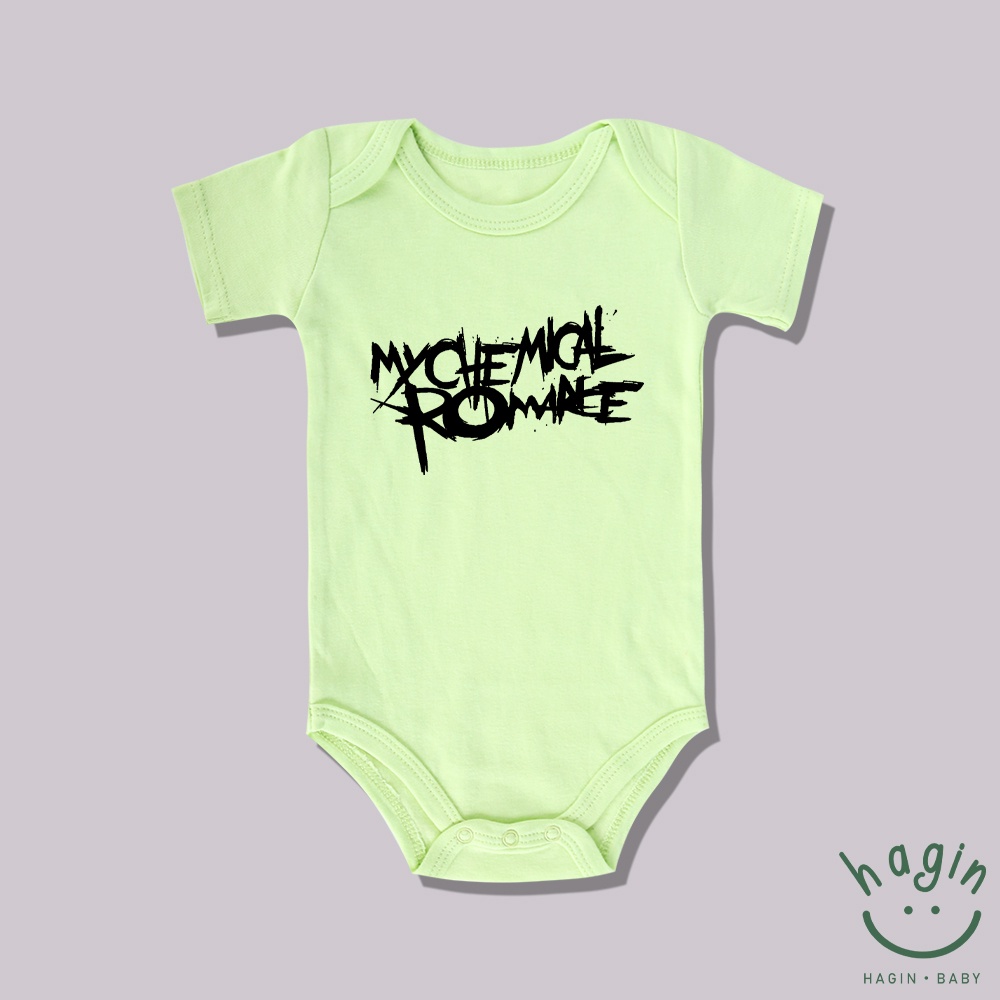 Haginbaby Band Theme Milestone Baby Onesie My Chemical Romance Newborn Baby  Romper Bodysuit Monthly Onesie