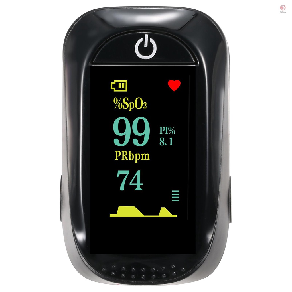 Fingertip Pulse Oximeter Mini SpO2 Monitor Oxygen Saturation Monitor ...