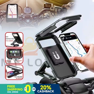 Universal Bicycle Motorcycle Phone Holder Mobile Stand Moto Holder  Waterproof Bag - China Phone Holder, Cell Phone Holder