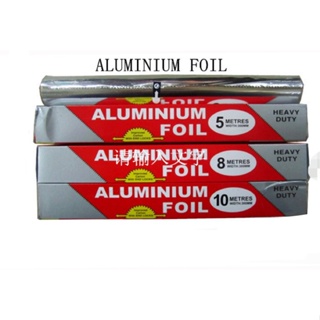 Ultra-Thick Heavy Duty Household Aluminum Foil Roll - Heavy Duty Food Safe Foil Wrap - Best Kitchen Wraps & Baking Need, Size: 10M