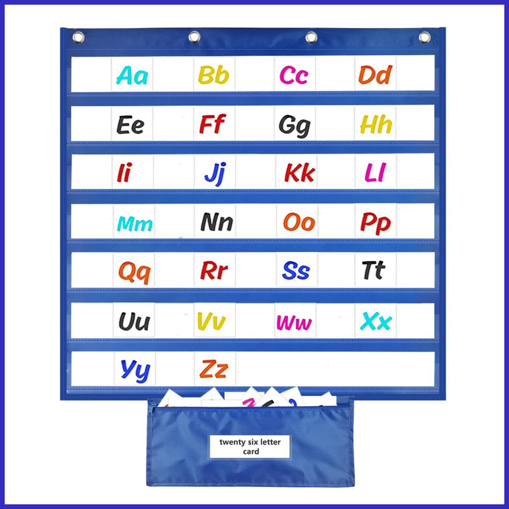 Sentence Strip Pocket Chart 7 Pocket Standard Pocket Chart for