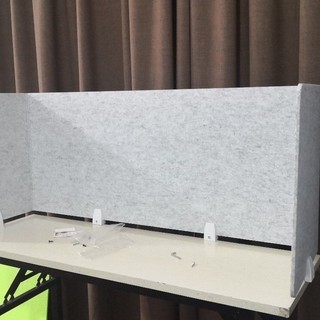 Customized Office Table Dam-Board-Station Sound-Absorbing Screen Table ...