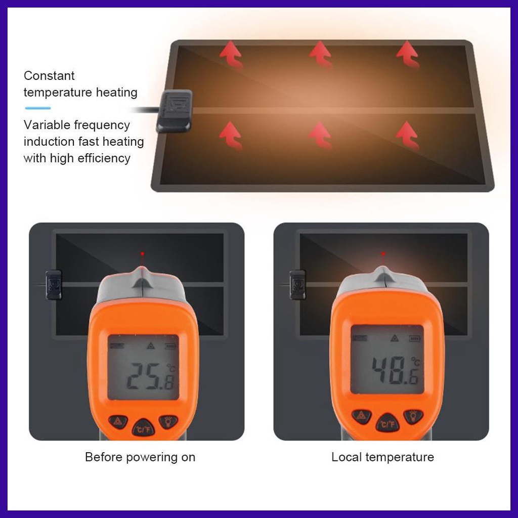 Heat Pad for Reptiles Small Animal Heating Pad with Temperature Control