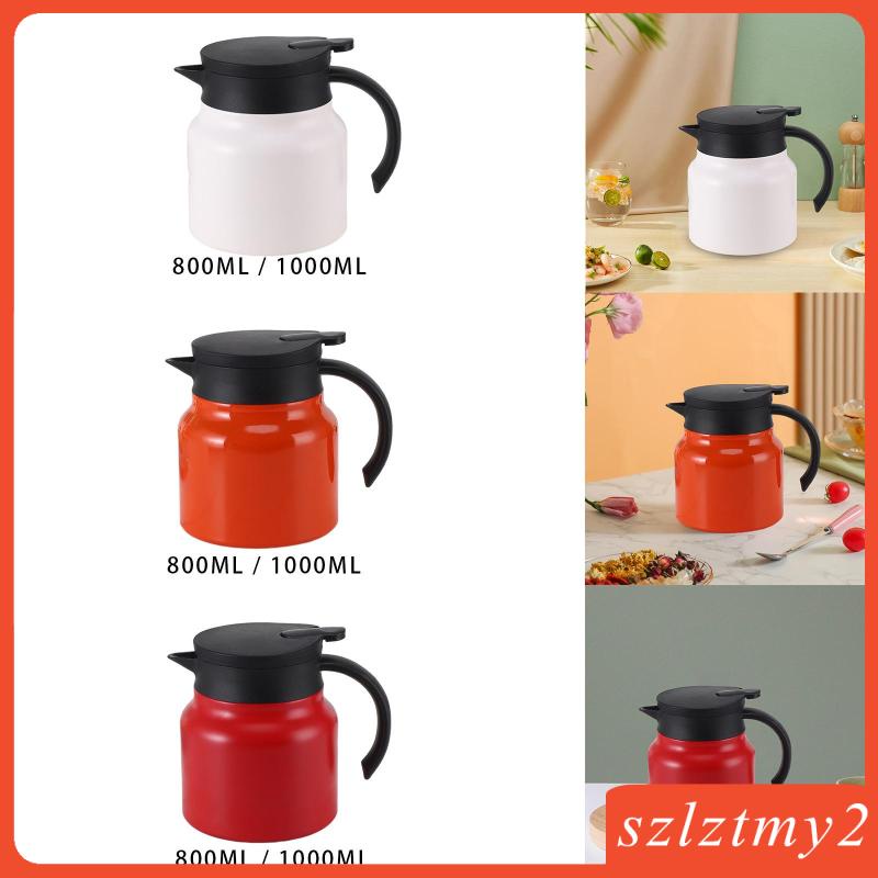 [Szlztmy2] Thermal Coffee Carafe Coffee And Beverage Dispenser with