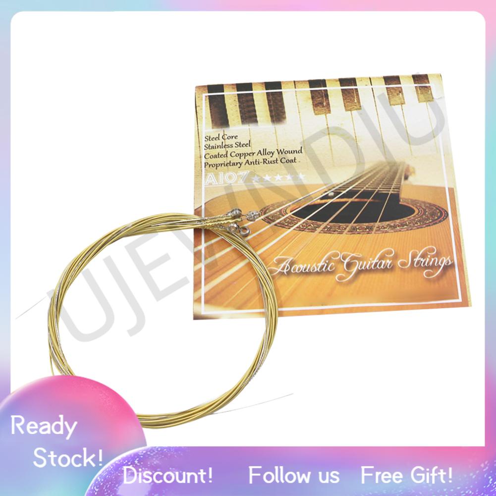 Ujewndju 6 String Guitar Strings Clear Timbre Excellent Sound Quality ...